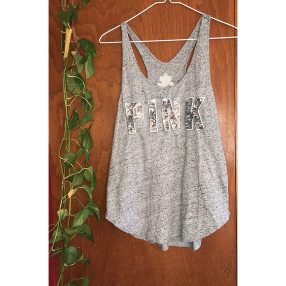 PINK Victoria's Secret Tops - VS PINK BLING TANK
